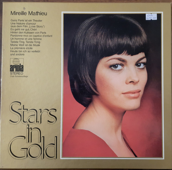 MIREILLE MATHIEU - STARS IN GOLD - BOX + POSTER